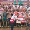 Aremsi FC Menang di Tengah Hujan, Pordes Bantarkaret Ditutup dengan Sorak Gembira