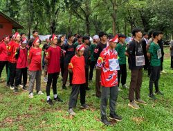 Ratusan Murid PKBM Cahaya Sunnah Gelar Training Camp Di Cibubur