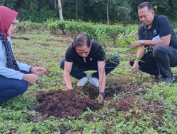 Antisipasi Banjir,Hanif Faisol Tanam Pohon Di Hulu DAS Ciliwung