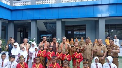 Walikota Bogor Resmikan Bangunan Kelas Baru SDN Tanah Sareal