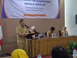 105 Kepala Sekolah Jenjang SD,Ikuti Bimtek Peningkatan Kompetensi 