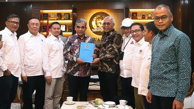 Audiensi dengan PWI, Ahmad Muzani: Hati Saya Tetap Wartawan