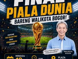 PWI, KONI, KNPI, Kadin, dan Blackcats Gelar Nobar Final Piala Dunia 2026 Bersama Walikota Bogor