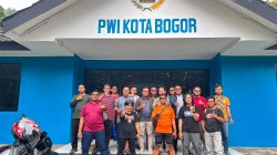 Jelang Konferprov PWI Jabar, Bos Ayo Media Sambangi Rumah PWI Kota Bogor