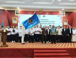 Lantik Pengurus PWI Bengkulu, Ketum PWI Minta Wartawan Tidak Kalah dengan AI